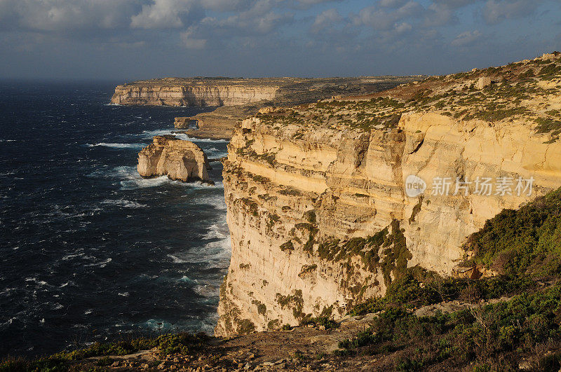 Dwejra Gozo,马耳他群岛。